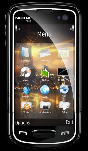 Nokia N98 Symbian S70 3rd Edition