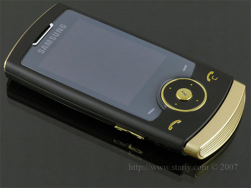 Samsung U600 Black Gold