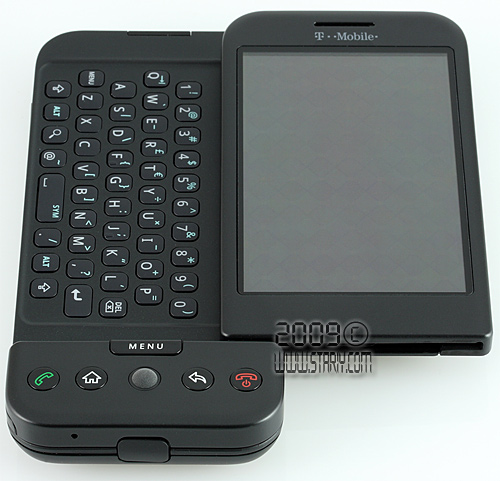 Android коммуникатор T-Mobile G1, он же HTC Dream или Гуглофон №1