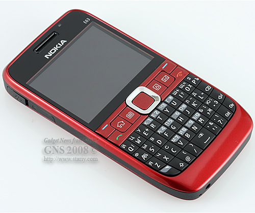 Nokia E63 Ruby Red