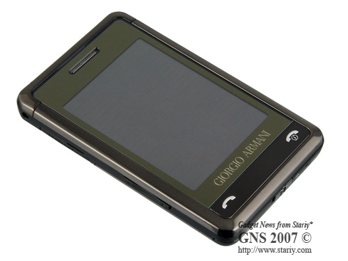 Samsung Giorgio Armani в версии Titan Grey.