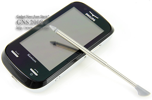 Philips Xenium X800 Black Sensation.