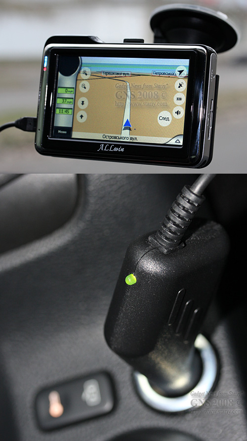 ALLwin U-Route URL001 AW-22B, GPS, Bluetooth, FMT, TMC, MP3, MP4, E-Book, Atlas-III