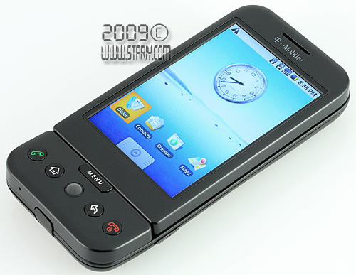 Android коммуникатор T-Mobile G1, он же HTC Dream или Гуглофон №1