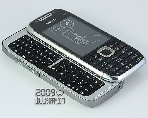 Nokia E75 Silver Black
